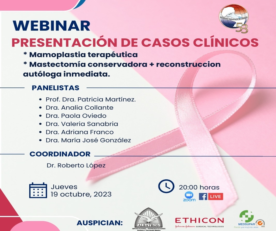 Webinar Presentación De Casos Clínicos Sopaci Sociedad Paraguaya